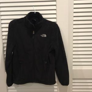 North Face Woman’s Black Medium Fleece Jacket